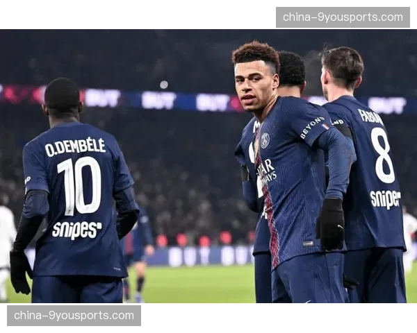 登贝莱追平克瓦拉茨赫利亚，并列巴黎队史欧冠淘汰赛进球榜第二